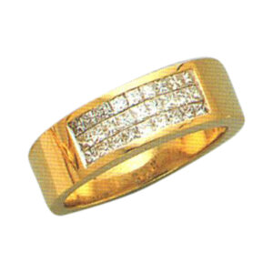 1.06 Carat Princess-Cut Diamond Ring-Available in 14k, 18k, and Platinum