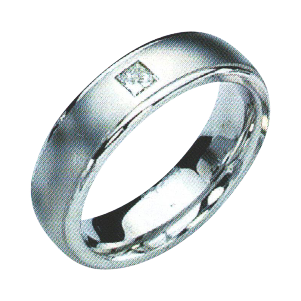 Stunning Princess-Cut Diamond Wedding Band with 0.15 Carat weight it is available in 14k 18k and Platinum