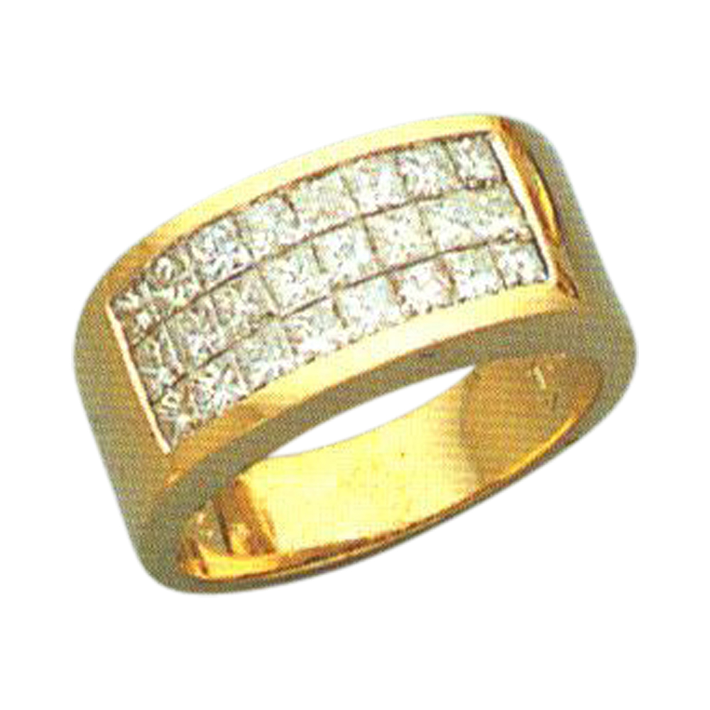 1.57 Carat Princess-Cut Diamond Ring – Available In 14k, 18k, And Platinum