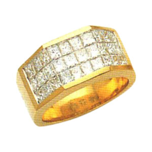 Princess-Cut 2.28 Carat Diamond Ring - Available in 14k, 18k, and Platinum