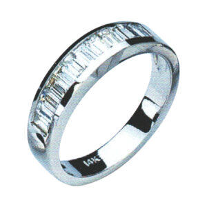 Sophistication Redefined Men's Ring with 1.10 Carat Baguette Diamonds
