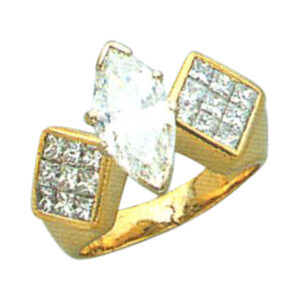 Princess-Cut 1.01 Carat Diamond Ring - Available in 14k, 18k, and Platinum