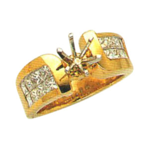 Princess-Cut 1.31 Carat Diamond Ring - Available in 14k, 18k, and Platinum