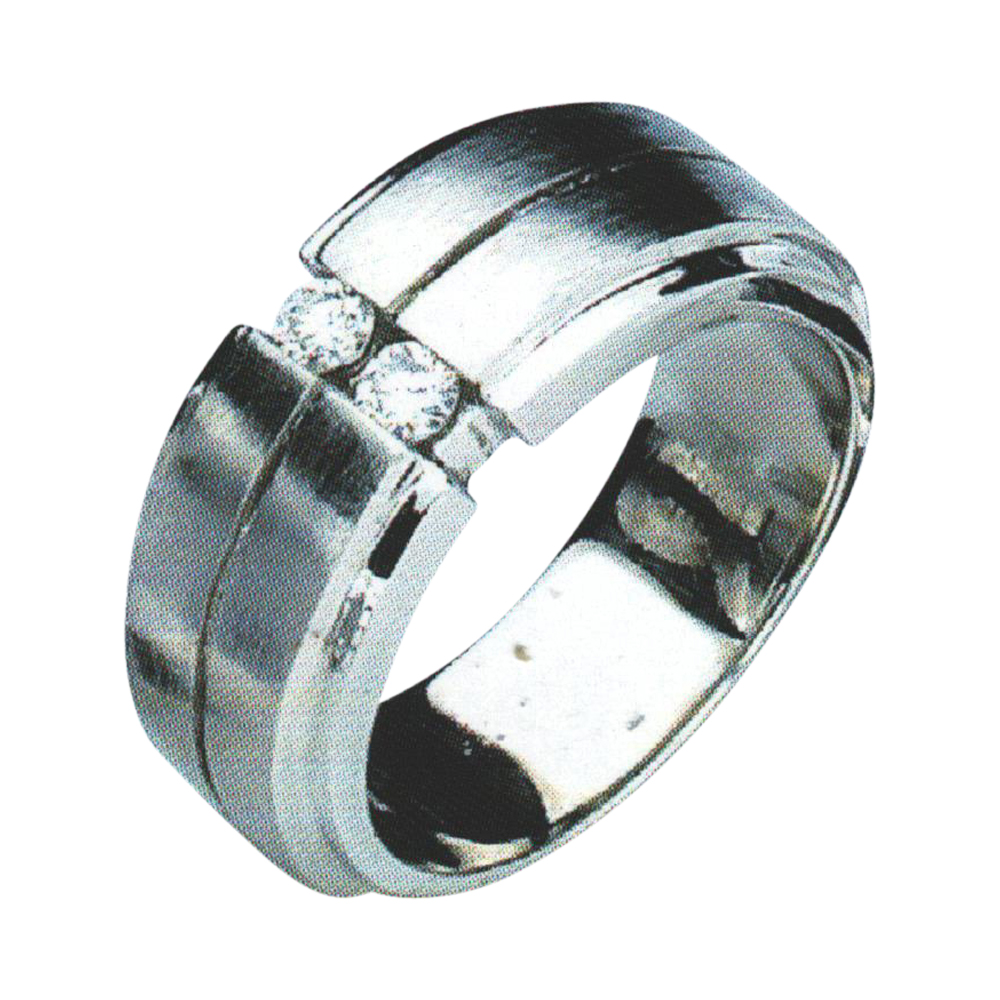 Men's Ring with 0.25 carat Round Diamond Classic Elegance