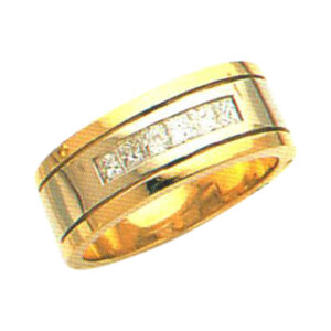 Princess-Cut 0.65 Carat Diamond Ring - Available in 14k, 18k, and Platinum