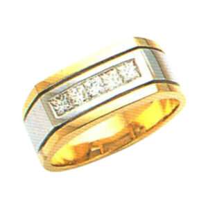 Princess-Cut 0.59 Carat Diamond Ring - Available in 14k, 18k, and Platinum