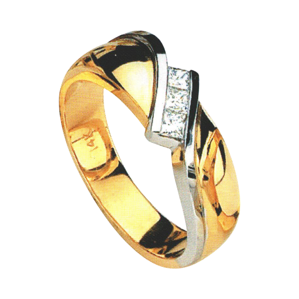 Elegant and Sophisticated Men's Ring with 0.30 Carat Princess-Cut Diamonds