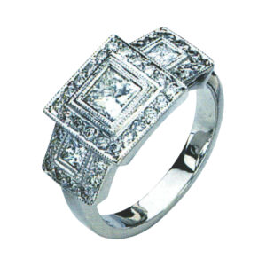 Radiant Fusion Exquisite Multi-Diamond Fashion Ring in 14k, 18k, and Platinum