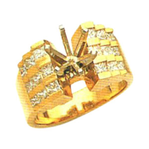 Princess-Cut 1.31 Carat Diamond Ring - Available in 14k, 18k, and Platinum