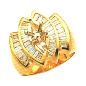 Baguette-Cut 1.17 Carat Diamond Ring - Available in 14k, 18k, and Platinum