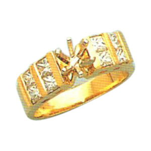 Princess-Cut 0.81 Carats Ring - Available in 14k, 18k, and Platinum