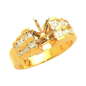 Princess-Cut 0.72 Carats Ring - Available in 14k, 18k, and Platinum