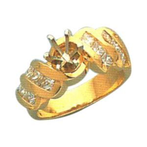 Princess-Cut 1.15 Carats Ring - Available in 14k, 18k, and Platinum