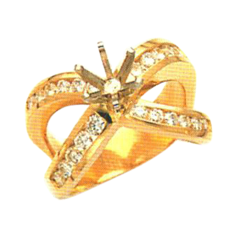 Round-Cut 0.80 Carats Ring - Available in 14k, 18k, and Platinum