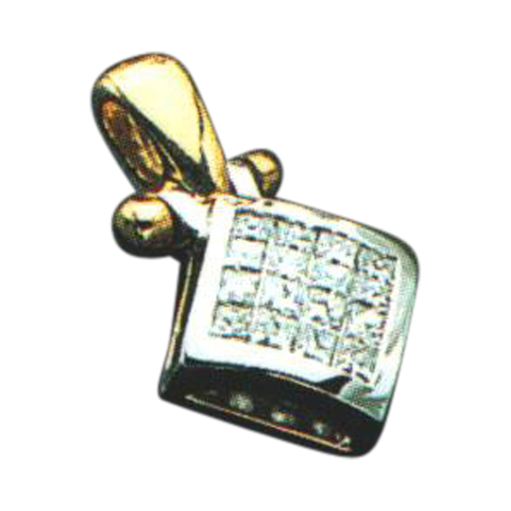Opulent 16-Princess-cut Diamond Pendant with 0.85 Carats in 14k, 18k, or Platinum