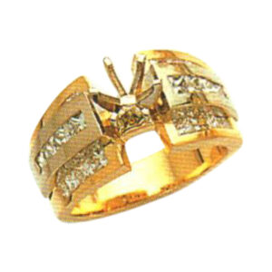 Princess-Cut 0.98 Carats Ring - Available in 14k, 18k, and Platinum