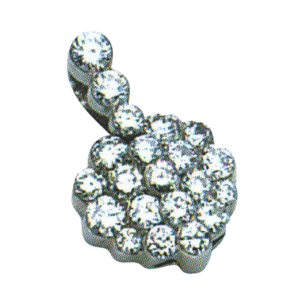 Mesmerizing Brilliance 21 Round Diamond Pendant with 1.52 Carats