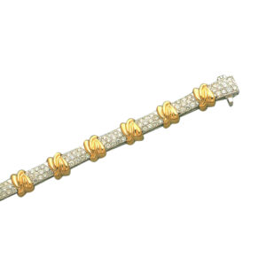 Radiant Round-Cut Diamond Bracelet - 4.42 Carats of Timeless Elegance in 14k, 18k, or Platinum