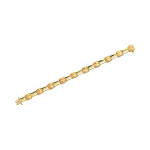 Radiant Round-Cut Diamond Bracelet 3.58 Carats in 14k, 18k, or Platinum