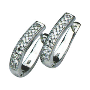 Dazzling Radiance Elegant 44 Round Cut Diamond Earrings available 14k, 18k, and Platinum