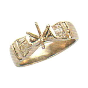 Elegance Redefined 0.38 Carat Baguette-Cut Diamond Ring in 14k, 18k, or Platinum