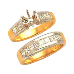 Elegance Redefined 1.18 Carat Princess-Cut Diamond Ring in 14k, 18k, or Platinum