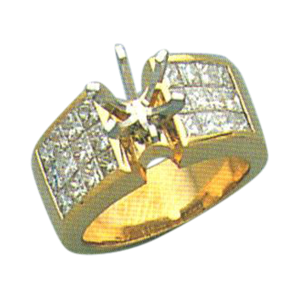 Elegant 1.80 Carat Diamond Ring, Available in 14k, 18k, and Platinum