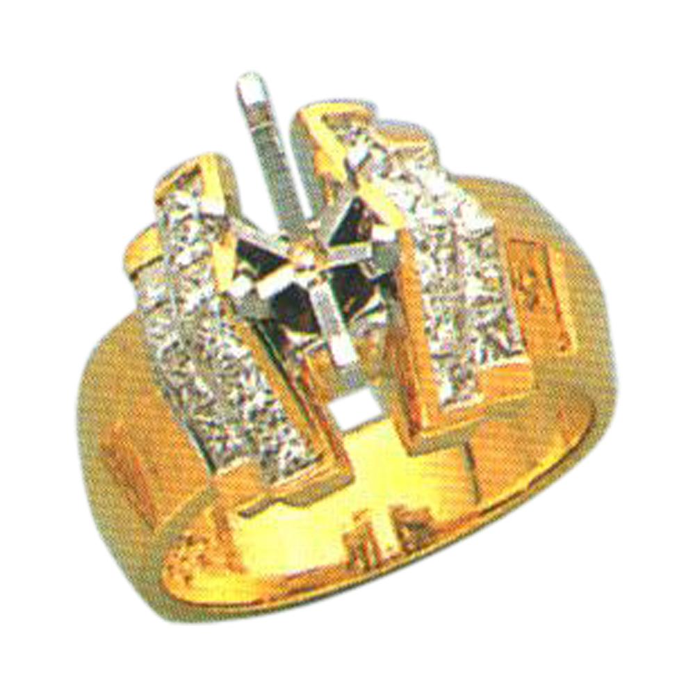 Exquisite 0.98 Carat Princess Cut Diamond Ring - Available in 14k, 18k, and Platinum