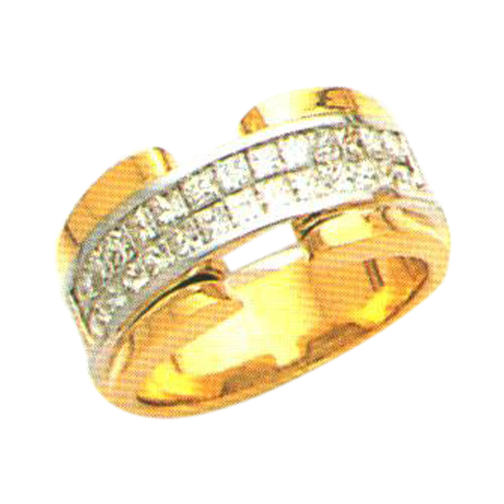 Exquisite 1.33 Carat Princess Cut Diamond Ring - Available in 14k, 18k, and Platinum