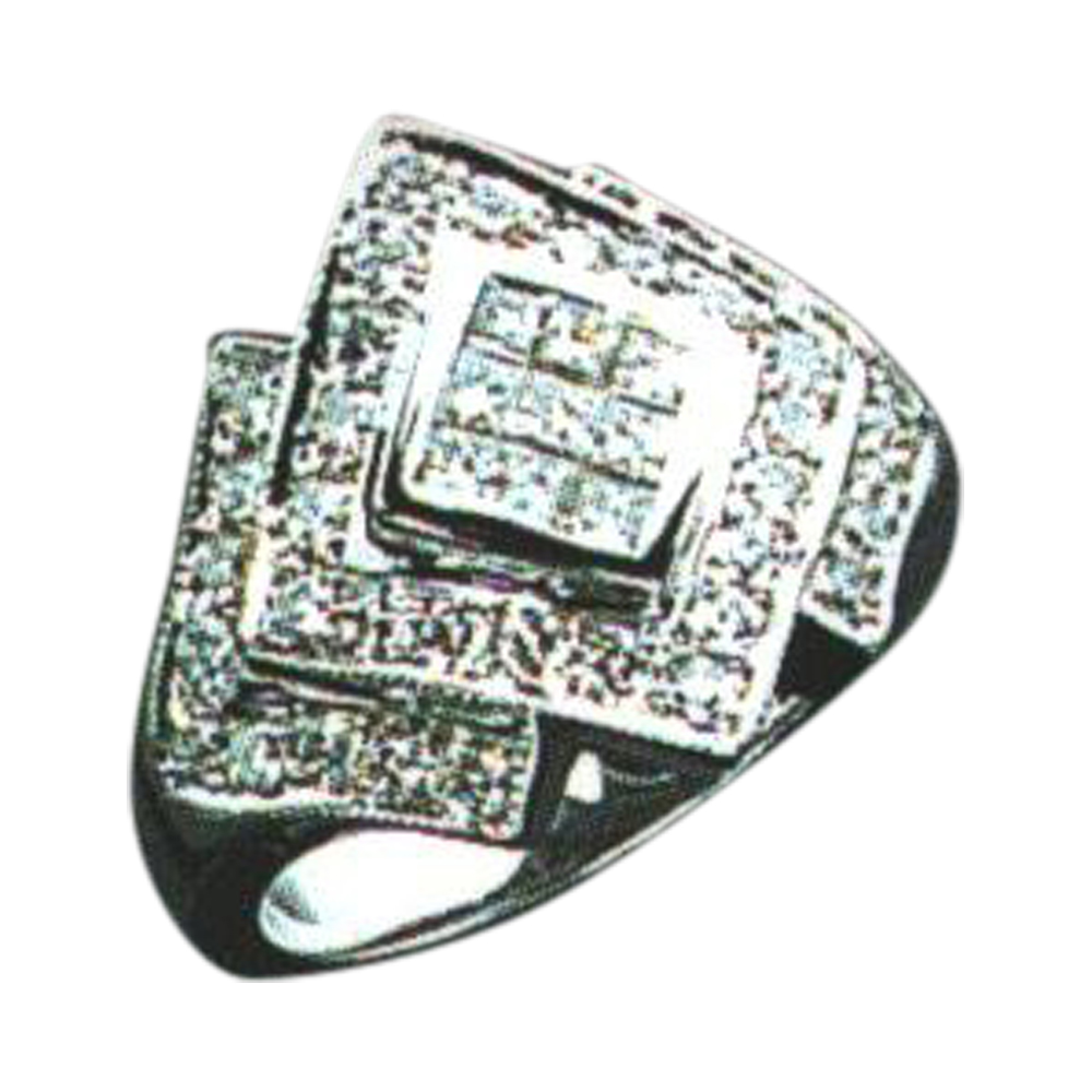 9 Princess-Cut and 38 Round-Cut Diamonds with 0.36 and 0.80 carats Available in 14k, 18k, and Platinum