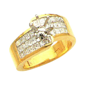 Elegant 1.34 Carat Diamond Ring - Available in 14k, 18k, and Platinum