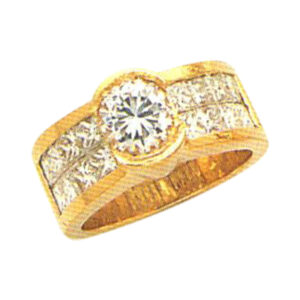 Stunning 1.78 Carat Diamond Ring - Available in 14k, 18k, and Platinum