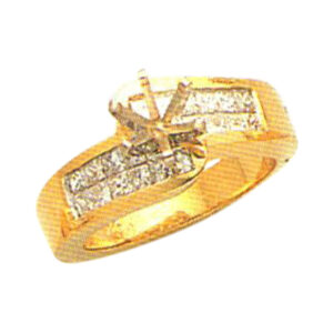0.87 Carat Diamond Ring - Available in 14k, 18k, and Platinum