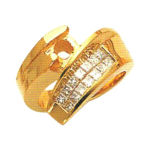 Sublime Sparkle 0.91 Carat Princess Cut Diamond Ring in 14k, 18k, and Platinum