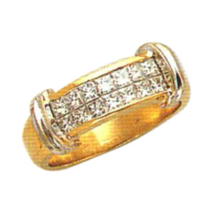 Timeless Grace 0.70 Carat Princess-Cut Diamond Ring in 14k, 18k, and Platinum