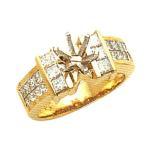 Timeless Elegance 0.79 Carat Princess-Cut Diamond Ring in 14k, 18k, and Platinum